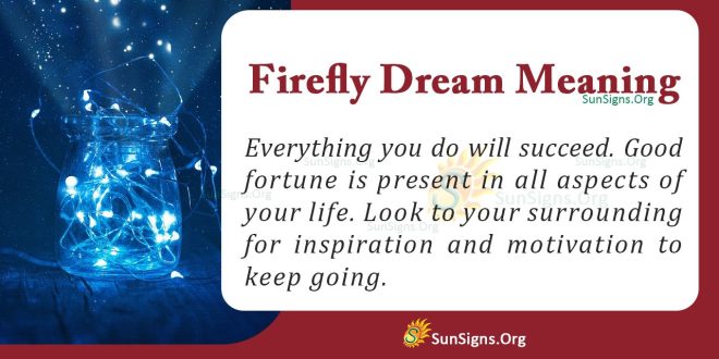 Firefly Dream Meaning