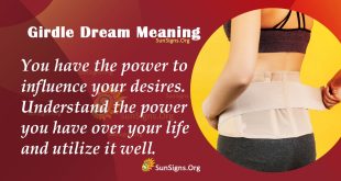Girdle Dream Meaning