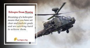 Helicopter Dream Meaning