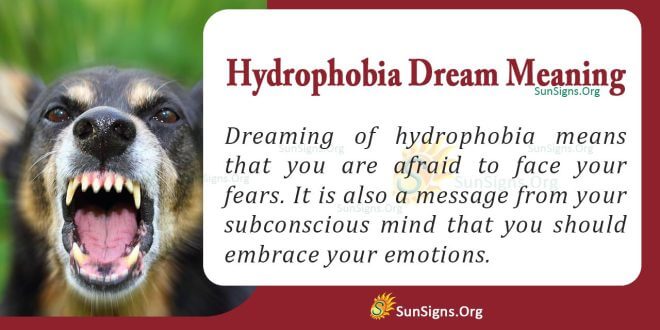 Hydrophobia Dream Meaning