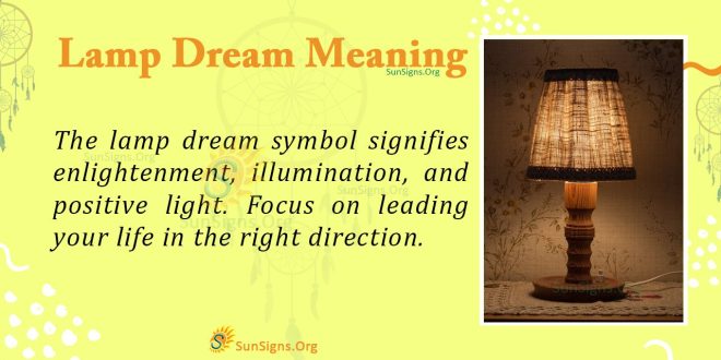 Lamp Dream Meaning
