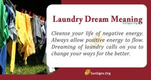 Laundry Dream Meaning