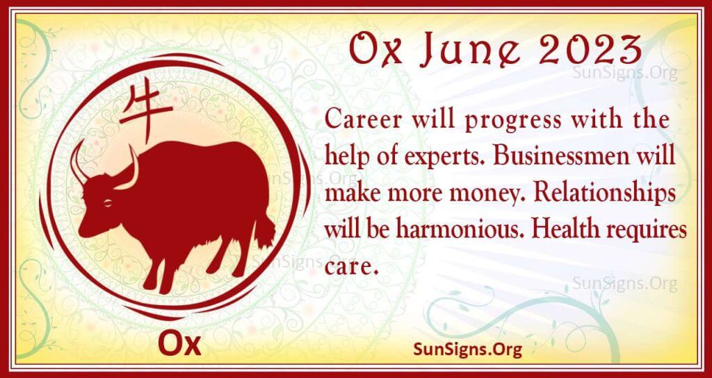 Ox Chinese Horoscope 2023