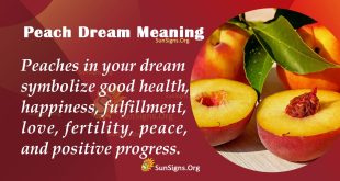 Peach Dream Meaning