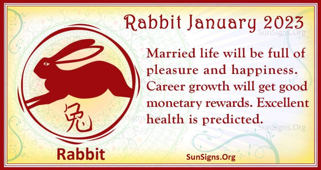 Rabbit Chinese Monthly Horoscope 2023