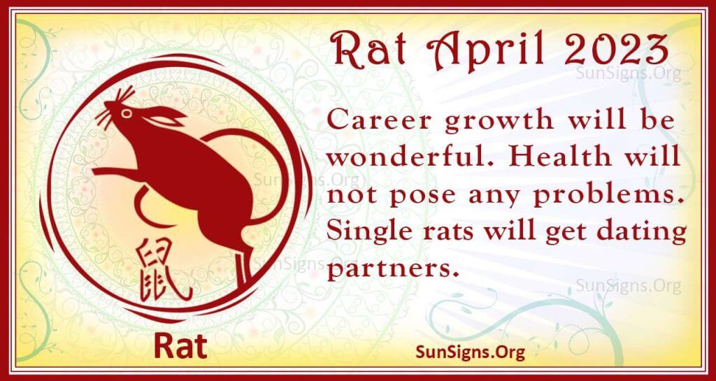 Rat April Horoscope 2023