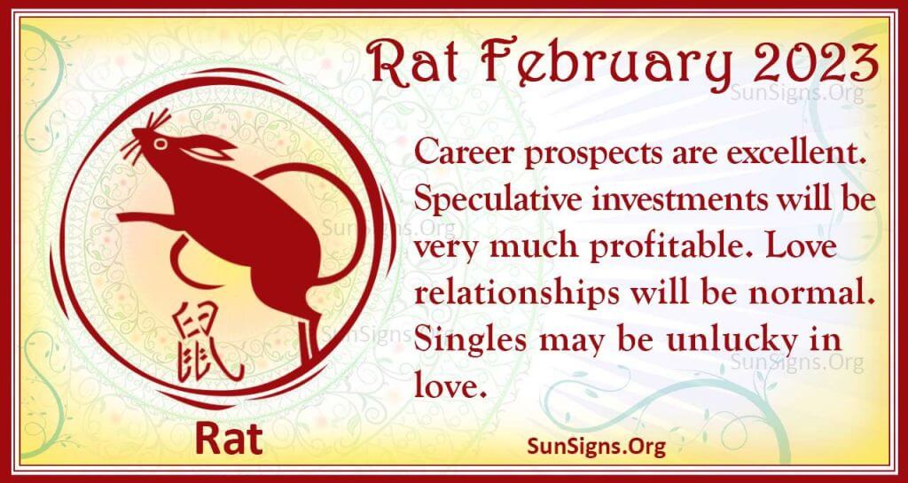 Rat February Horoscope 2023