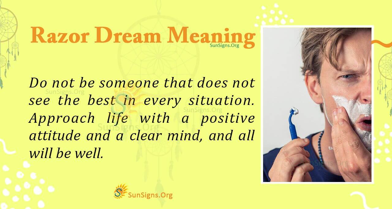 Meaning Of A Razor Dream Interpretation And Symbolism
