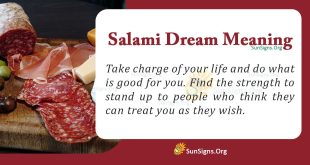 Salami Dream Meaning