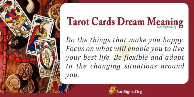 Tarot Cards Dream Meaning