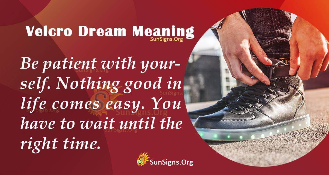 Did You Dream of Velcro? Meaning, Interpretation and Symbolism