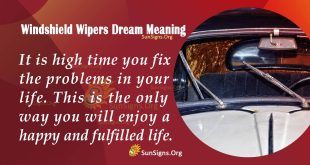 Windshield Wipers Dream Meaning