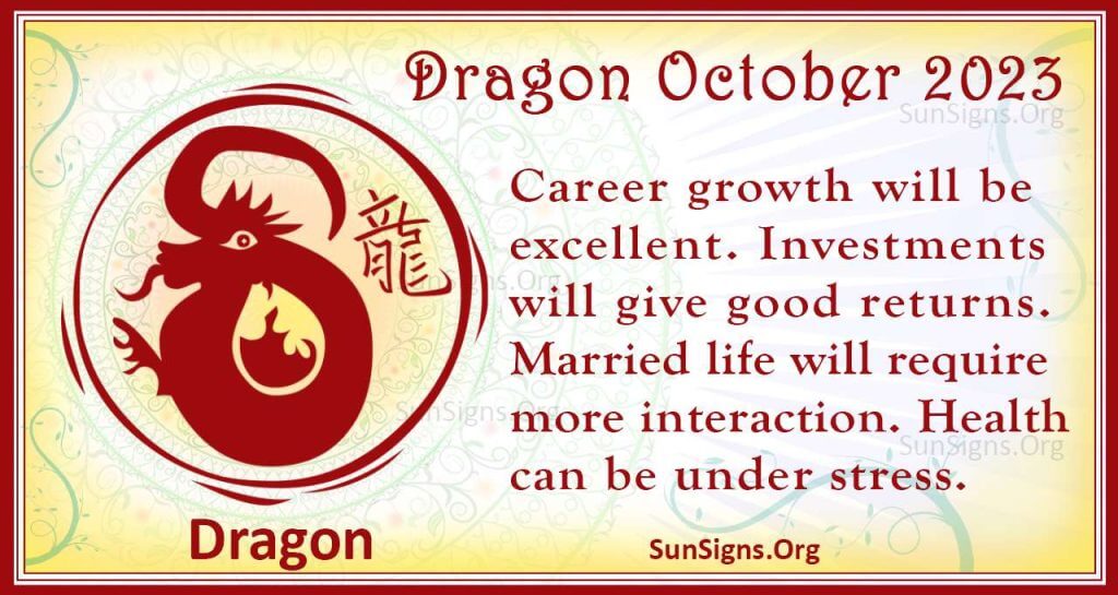 Dragon Chinese Horoscope 2023