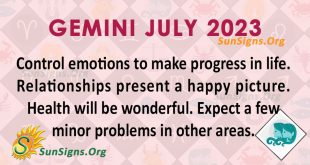 Gemini July Horoscope 2023