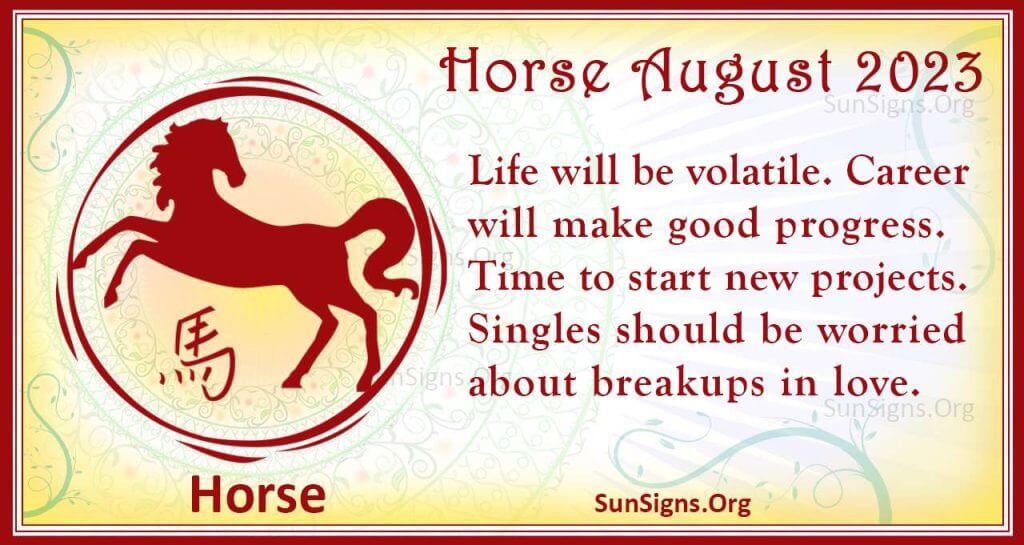 Horse Chinese Horoscope 2023