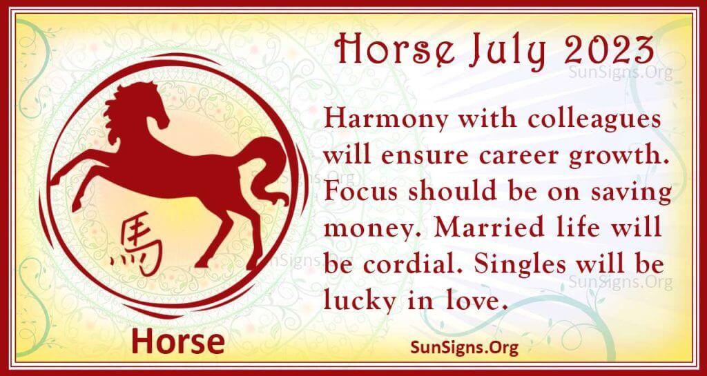 Horse Chinese Horoscope 2023