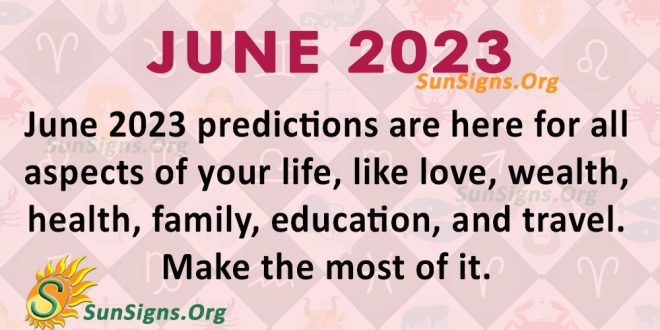 June Horoscope 2023