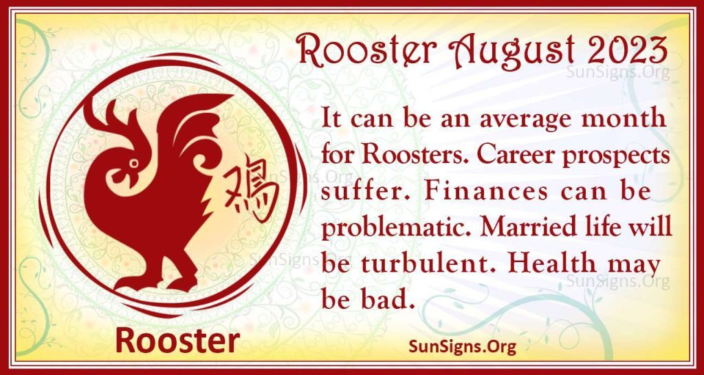 Rooster Chinese Horoscope 2023