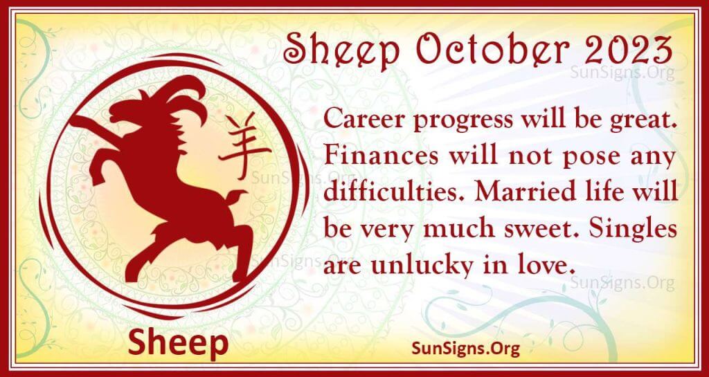 Sheep Chinese Horoscope 2023