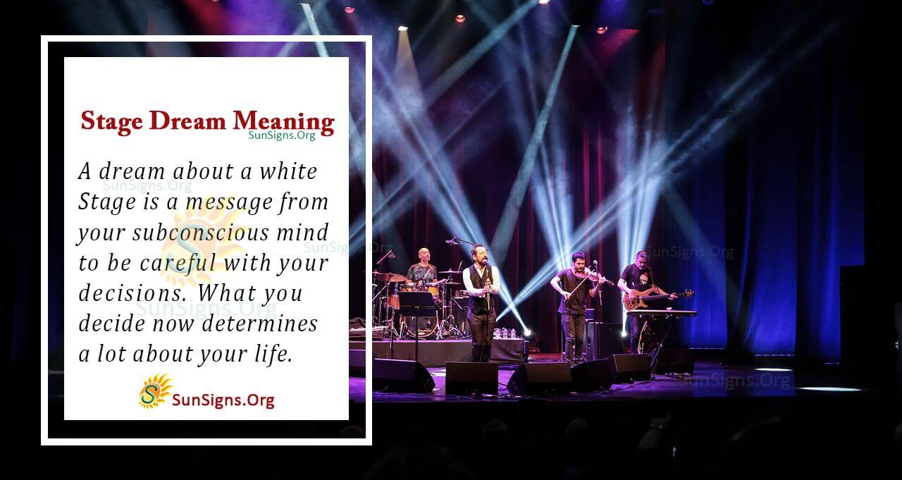 What Does a Stage in Your Dream Mean? Interpretation and Symbolism