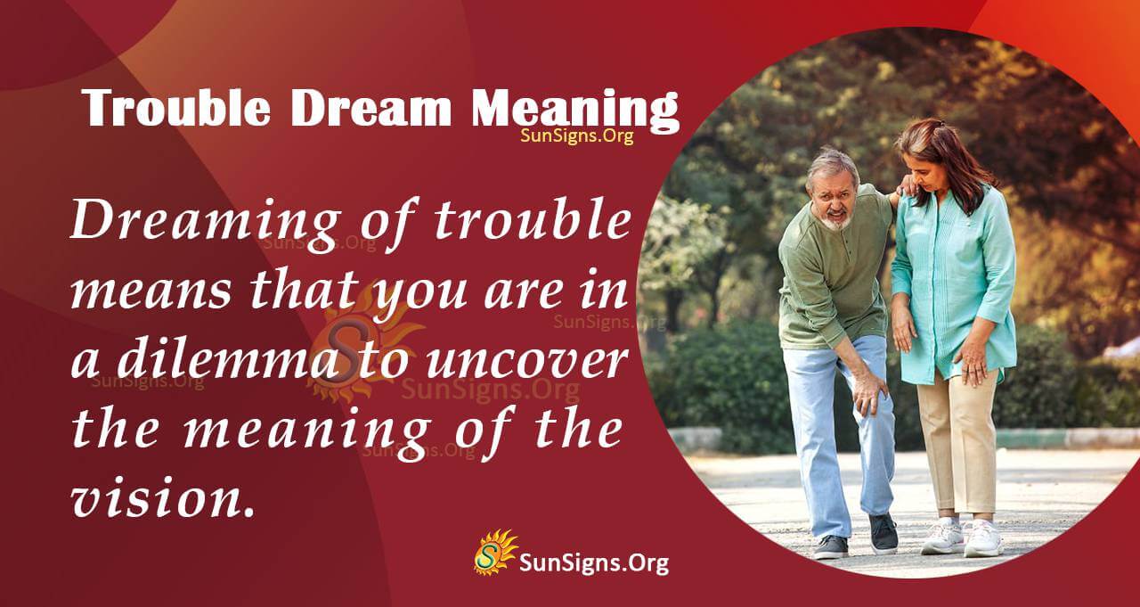 TROUBLE DEFINITION MEANING visual data 6