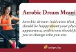 Aerobic Dream Meaning