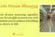 Aisle Dream Meaning