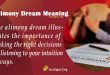 alimony dream meaning
