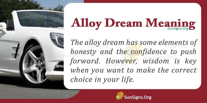 Alloy Dream Meanin