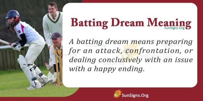 Batting Dream Meaning