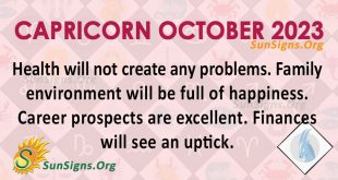 Capricorn October Horoscope 2023
