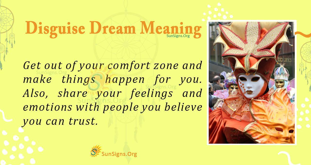 Did You Dream About a Disguise? Meaning, Interpretation and Symbolism