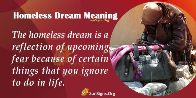 Homeless Dream Meaning