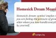Homesick Dream Meaning