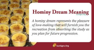 Hominy Dream Meaning