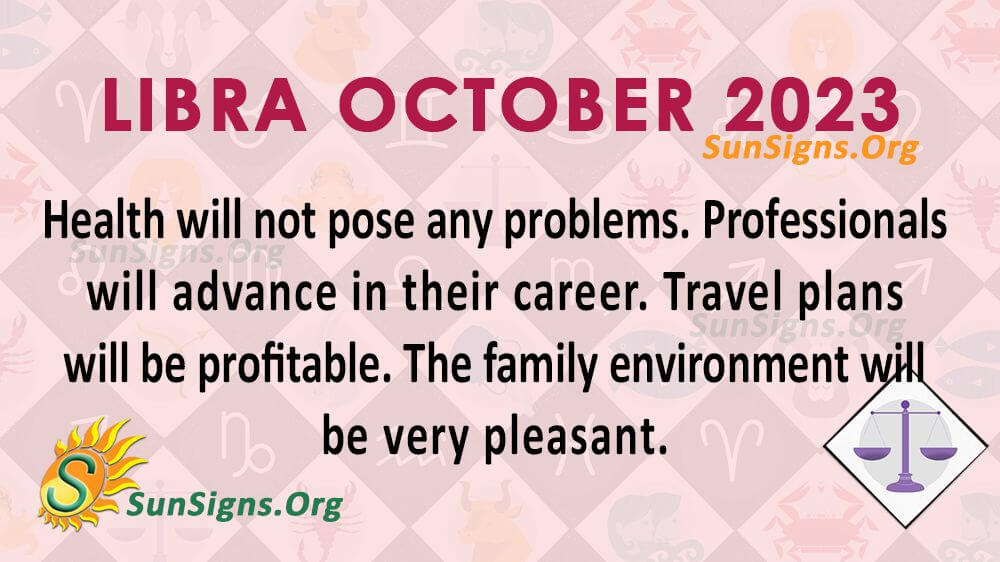 Libra October Horoscope 2023
