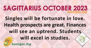 Sagittarius October Horoscope 2023
