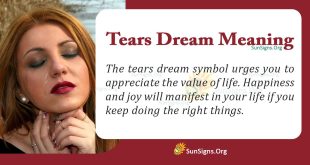 Tears Dream Meaning