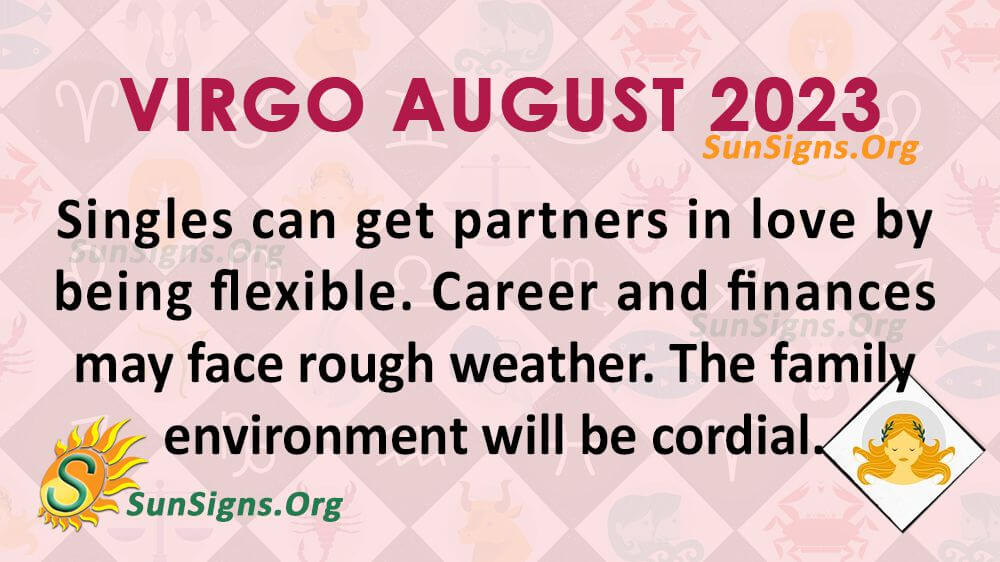 Virgo August Horoscope 2023