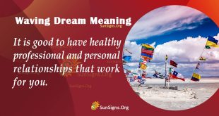Waving Dream Meaning
