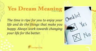Yes Dream Meaning