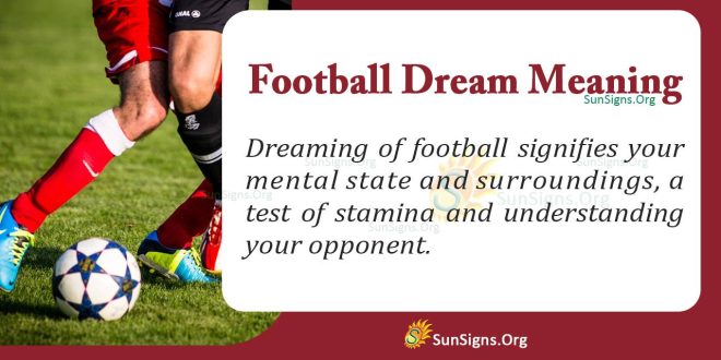 Football Dream Meaning