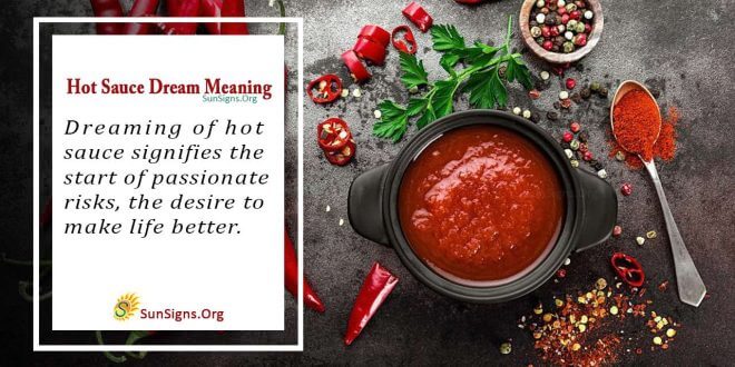 Hot Sauce Dream Meaning