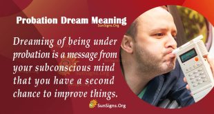 Probation Dream Meaning