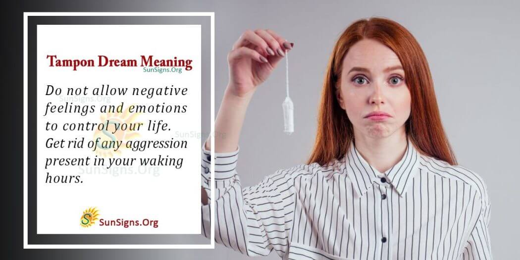 Tampon Dream Symbol Meaning, Interpretation and Symbolism