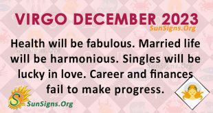 Virgo December Horoscope
