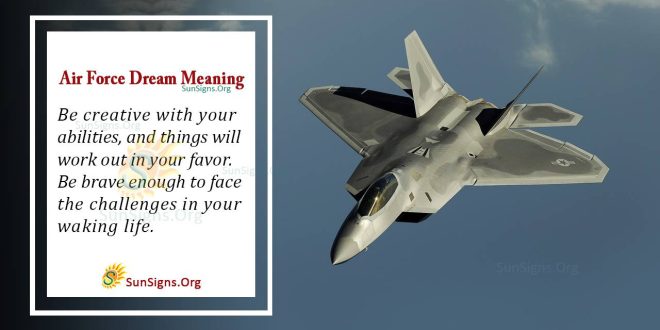 Air Force Dream Meaning