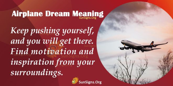 Airplane Dream Meaning