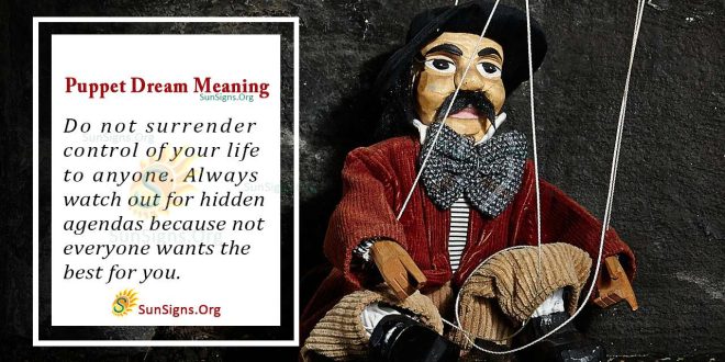 Puppet Dream Meaning