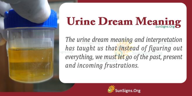 Urine Dream Meaning